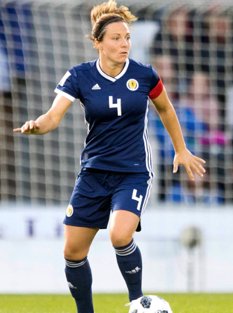 Rachel Corsie will hope to directly qualify for the 2019 Women's World Cup on September 4th. (Photo by Jeff Holmes/PA Images via Getty Images)