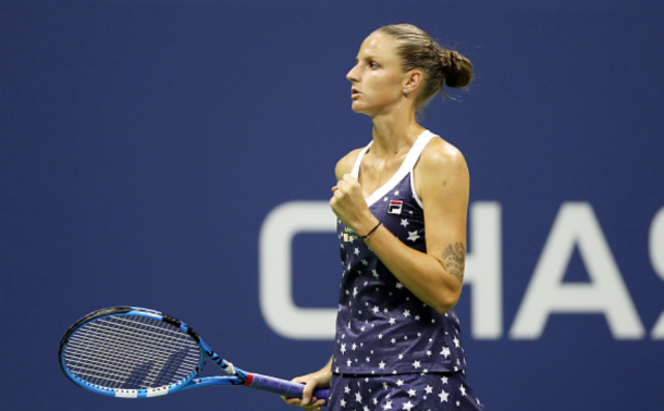 Pliskova was dominant in the early stages of this match (Matthew Stockman/Getty Images)