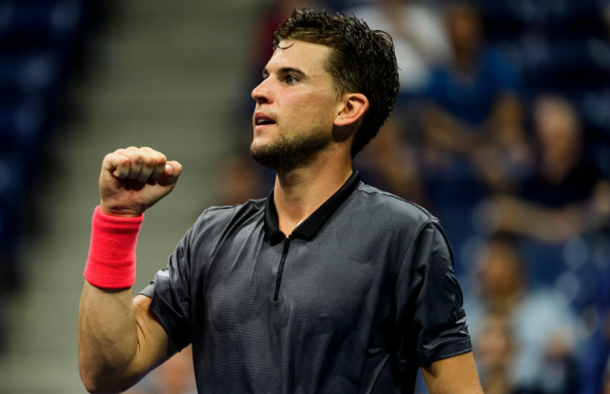 Thiem was up to every Nadal challenge in the fifth set (TPN/Getty Images)