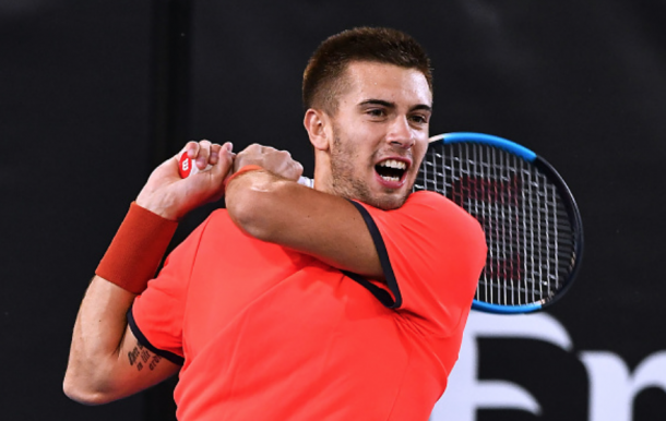 Coric didn't play a tour-level event before the Australian but did play in the World Tennis Challenge (Mark Brake/Getty Images)