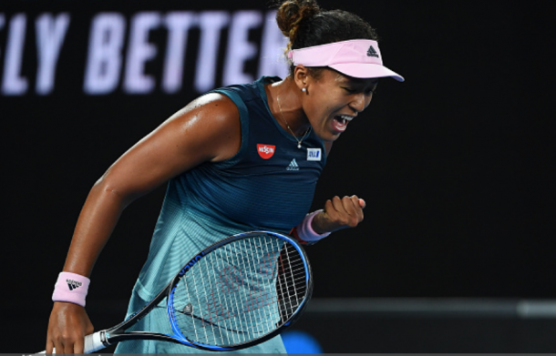 Osaka was dominant in the opening set (Quinn Rooney/Getty Images)