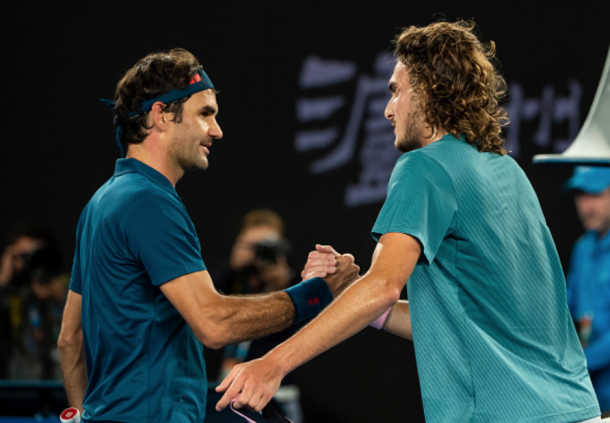 Will Tsitsipas take out Federer for a second straight major (TPN/Getty Images)