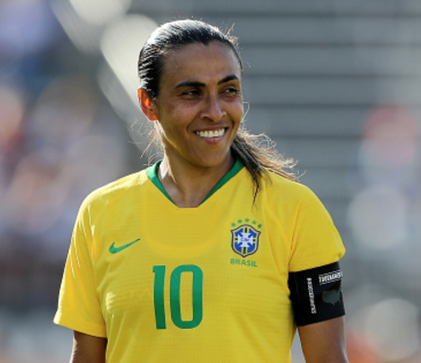 This might be Marta's last chance to win a Women's World Cup as a player. (Photo by Elsa/Getty Images)