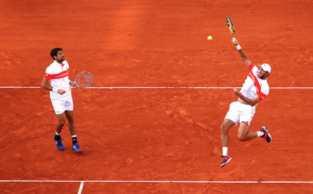 Jeremy Chardy and Fabrice Martin had a brilliant French Open run (Julian Finney/Getty Images)