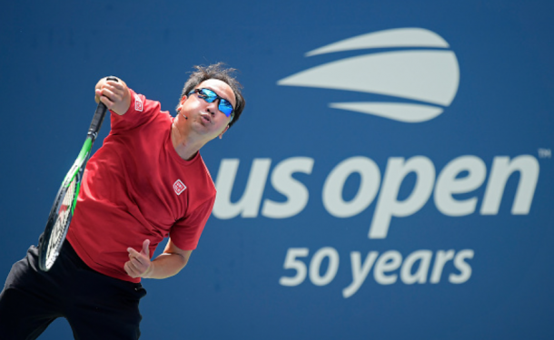 Michael Chang is one of the players in the Hall of Fame who doesn't have two Grand Slam titles but epitomized excellence consistently throughout his career (Steven Ryan/Getty Images)