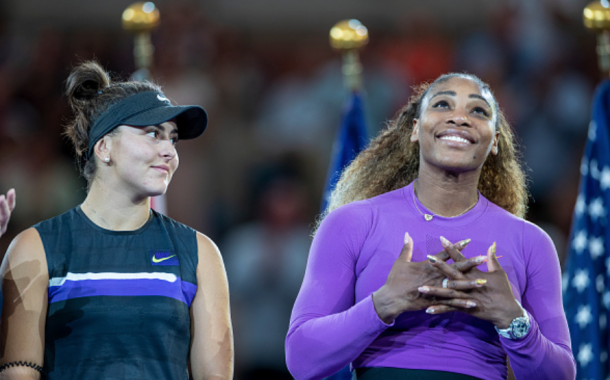 The teen phenom Bianca Andreescu and the living legend Serena Williams. Two generations in one final (Tim Clayton/Corbis/Getty Images)