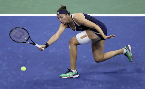 Gasparyan put up a valiant effort tonight (Photo: Matthew Stockman)