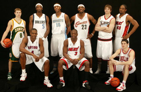 Rookies en 2004, estrellas en el presente | Imagen: ESPN