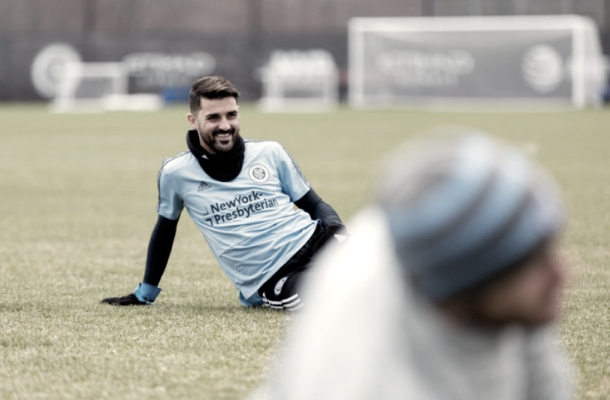 David Villa may make his return to the lineup on Wednesday. | Photo: New York City FC