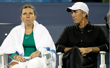 Cahill previously coached Halep for three seasons (Getty Images/Matthew Stockman)