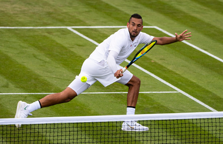 Kyrgios will likely approach the net as much as possible (Getty Images/TPN)