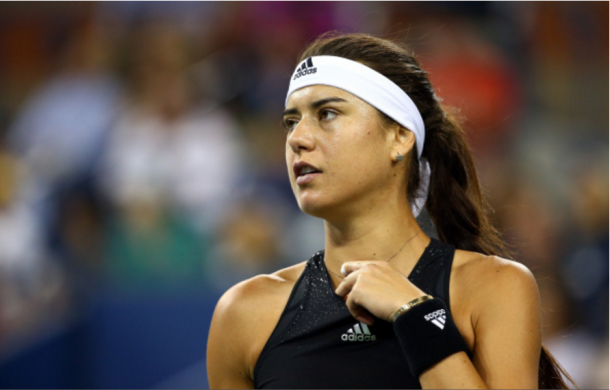 Sorana Cîrstea in a 2014 match at the US Open | Photo: Streeter Lecka / Getty Images