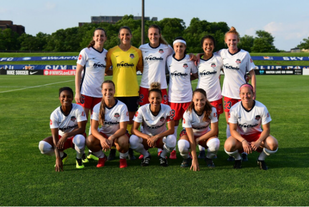 The Spirit lineup featured a lot of new faces for the match on Friday night. | Photo: Washspirit.com - Media B-Roll