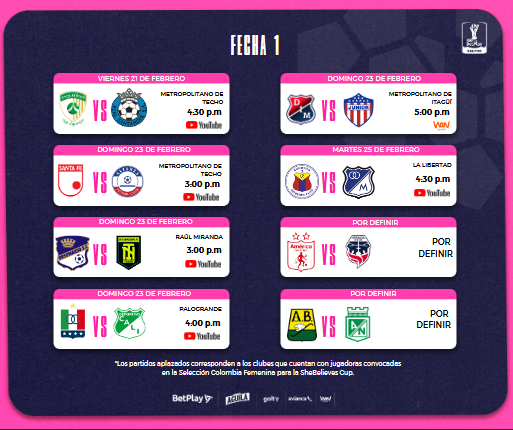 ¿Cuáles serán los entrenadores de la Liga Femenina BetPlay Dimayor ...