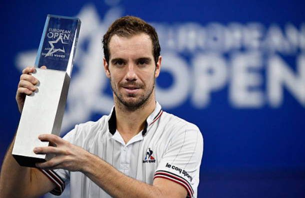 Richard Gasquet will be looking to defend his Antwerp title (Photo: Dirk Waem/Getty Images)