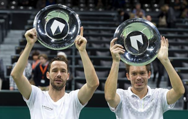 Michael Llodra and Nicolas Mahut captured their biggest title at Rotterdam (Photo: Koen Suyk/Getty Images)