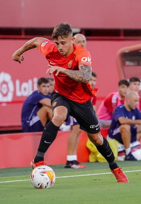 Maffeo durante un partido Foto : Rcdmallorca