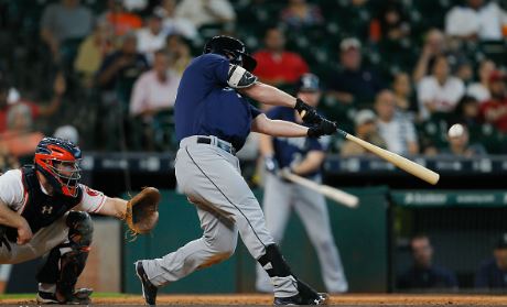 Kyle Seager belts his 30th home run of the season | Source: Bob Levey - Getty Images