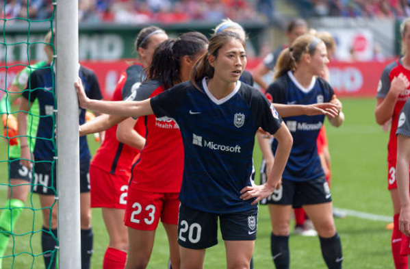 The Reign will face their arch rivals on July 5th for the first time in 2019 | Source: Diego Diaz/Icon Sportswire/Getty Images