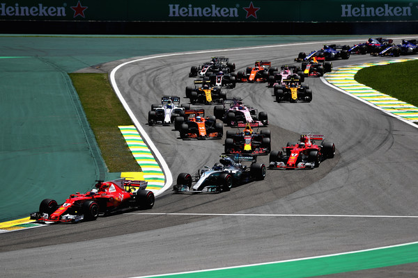 Salida, GP Brasil 2017 / Fuente: Dan Istitene/Getty Images South America