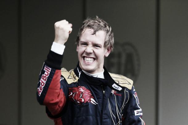 Sebastian Vettel lograba la única pole y victoria de Toro Rosso | Getty Images