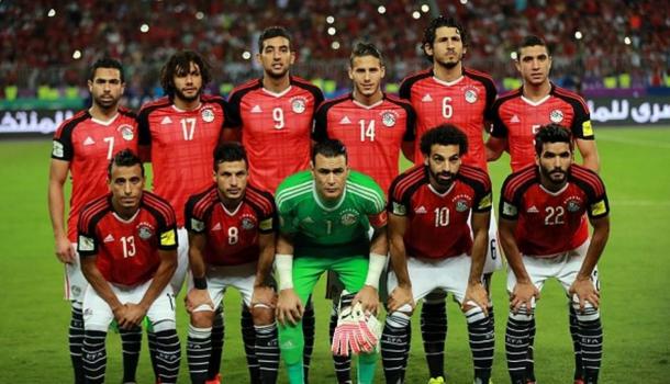 El 11 que la selección egipcia presentó ante El Congo | Fotografía: Getty
