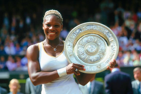 Williams won her first Wimbledon crown in 2002. Photo: Mike Hewitt/Getty Images