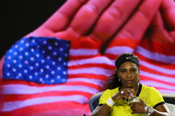 Serena se llevó el primer set en 20 minutos | Foto: Zimbio