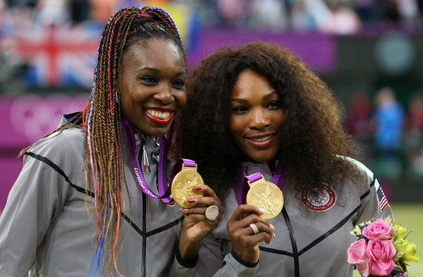 Venus and Serena in London. Photo: Clive Brunskill/Getty Images