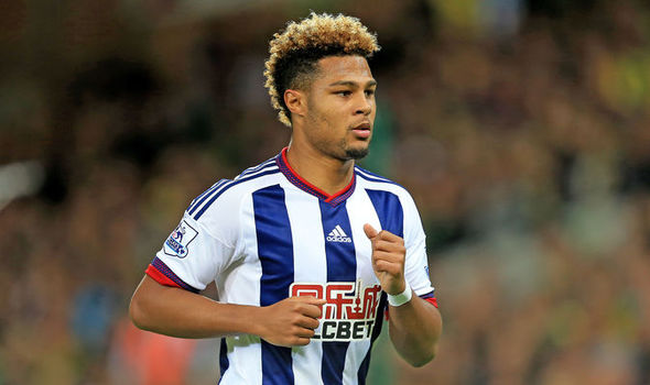 Gnabry in action for West Brom | Photo: Express