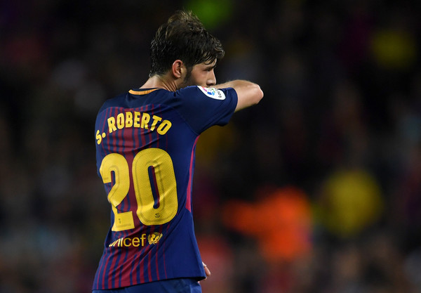 Sergi Roberto con la camiseta del FC Barcelona (zimbio.com)