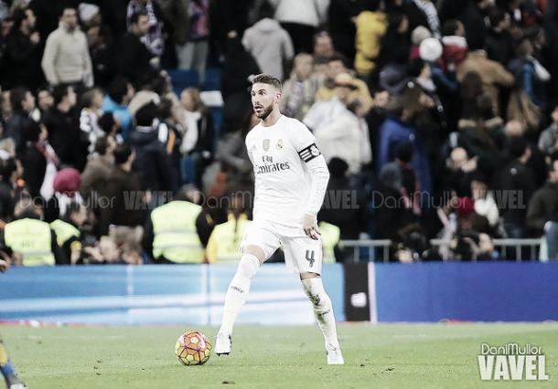 Sergio Ramos disputando un partido con el Real Madrid. / Foto: Dani Mullor. - VAVEL. 