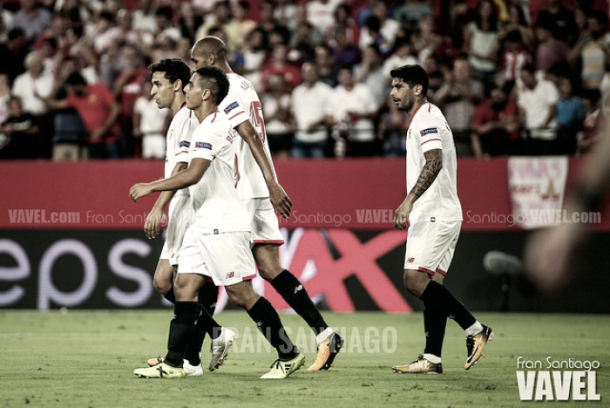 El Sevilla arranca la victoria ante el APOEL | Foto: Fran Santiago - VAVEL