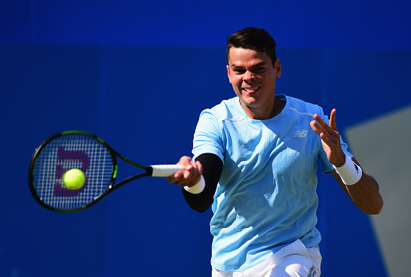 Raonic at Queen's last year (Getty/Sean Botterill)