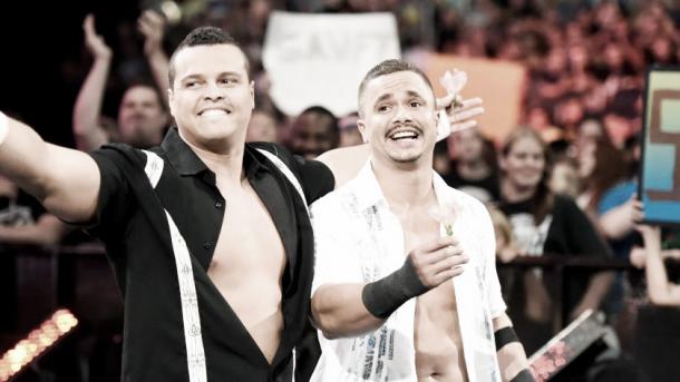 The Shining Stars finally returned on Raw. Photo- WWE.com