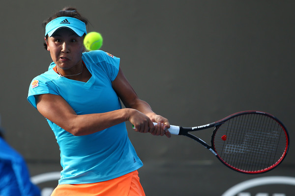 Peng Shuai in action at the Australian Open | Photo: Jack Thomas/Getty Images AsiaPac