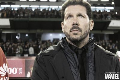 Simeone, técnico del Atlético | Foto: Juan Ignacio Lechuga - VAVEL