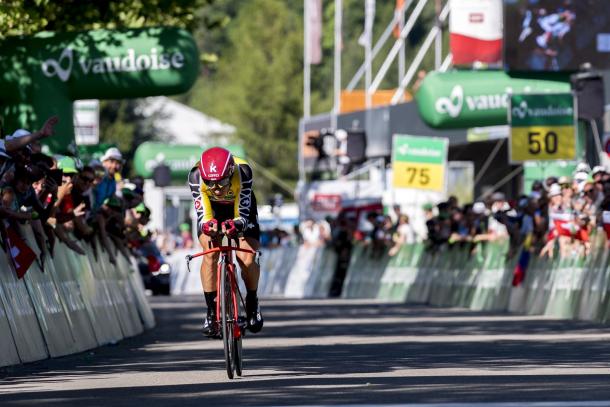 Simon Spilak ganó este año el Tour de Suiza | Foto: Tour de Suiza