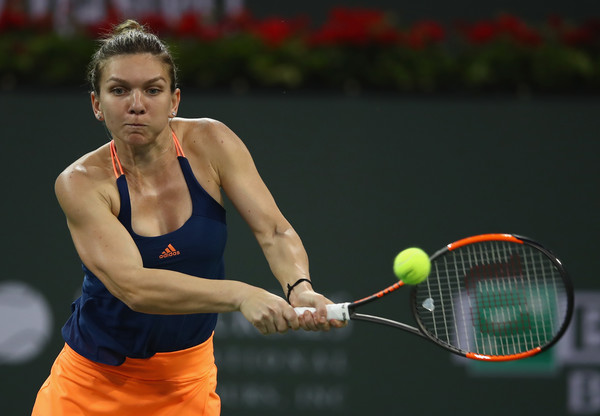 Simona Halep got off to a great start in Indian Wells; defeating Donna Vekic. However, she put in a lacklustre performance against Kristina Mladenovic in the next round | Photo: Clive Brunskill/Getty Images AsiaPac