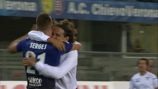 Inzaghi celebrando la victoria de los suyos. Fuente: Calcio