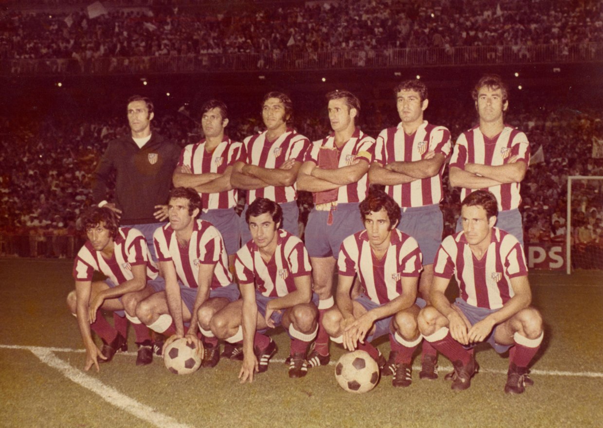 Once de la final de Copa 1972/Foto: Club Atlético de Madrid 