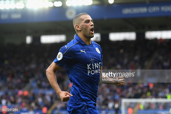 Slimani has performed well since his arrival from Sporting Lisbon in the summer / Getty Images/ Michael Regan