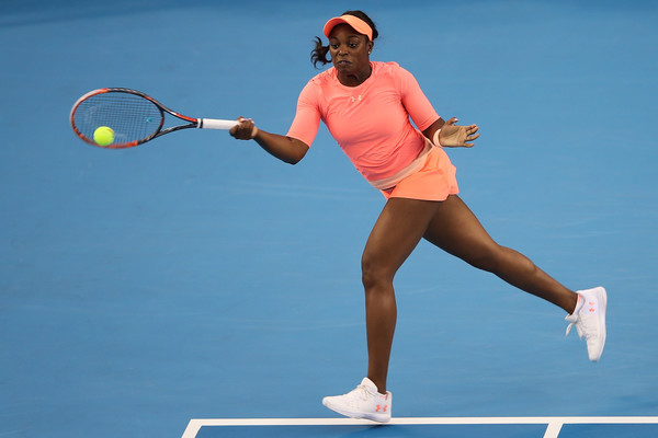 Sloane Stephens in action at the 2017 China Open, where she was upset by compatriot Christina McHale | Photo: Lintao Zhang/Getty Images AsiaPac