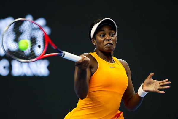 Sloane Stephens was at the brink of defeat but prevailed by inches | Photo: Lintao Zhang/Getty Images AsiaPac