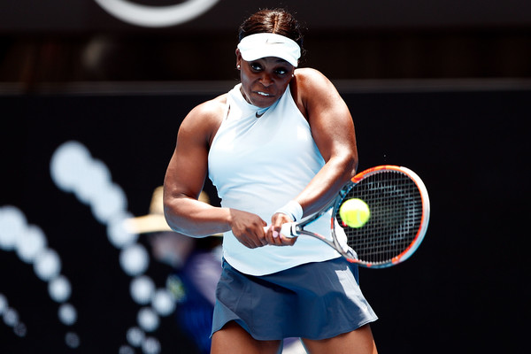 Sloane Stephens played yet another poor match | Photo: Zak Kaczmarek/Getty Images AsiaPac