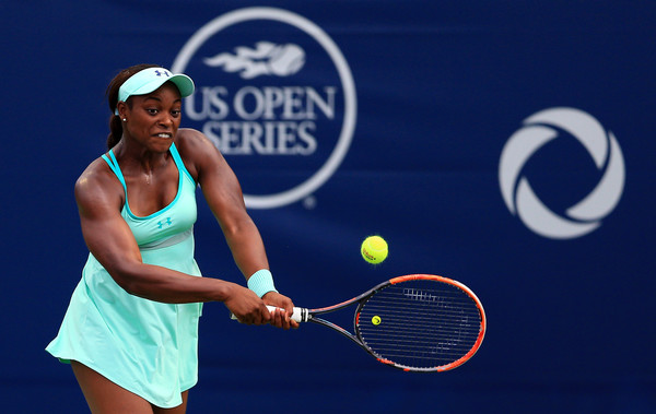 Sloane Stephens in action at the Rogers Cup, where she earned her first win of the year and reached the semifinals | Photo: Vaughn Ridley/Getty Images North America