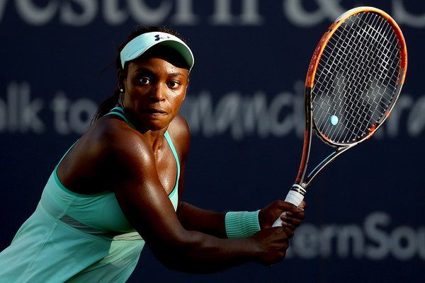 Sloane Stephens in action | Photo: Matthew Stockman/Getty Images North America
