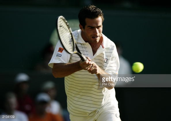 Raemon Sluiter en Wimbledon 2003. Foto: gettyimages