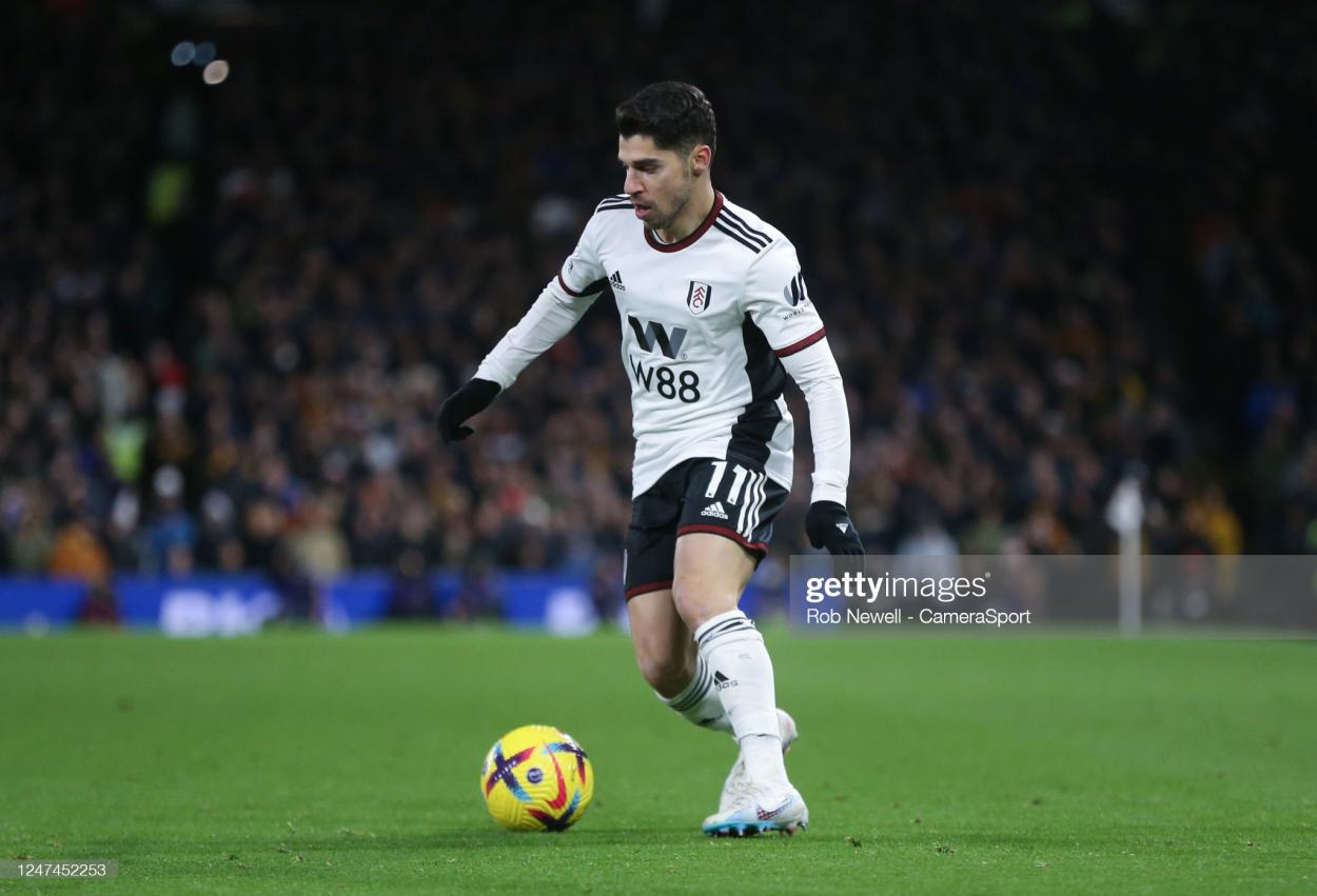 Solomon during Fulham's match with Wolves - Photo by Rob Newell-CameraSport Via Getty Images