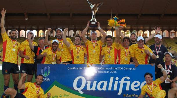 La selección española de Seven se proclamó campeona del Preolímpico | Foto: Ferugby.es